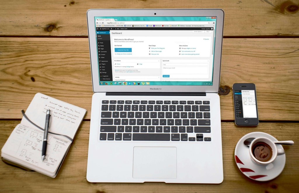 blog post loads in a web portal.